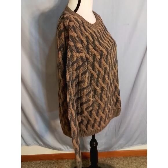 Liberty Sweaters  brown and gray men sweater - Picture 2 of 6